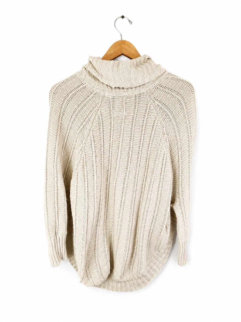 Anthropologie Angel of the North Harvest Moon Cotton Poncho Sweater Size S - Picture 3 of 8